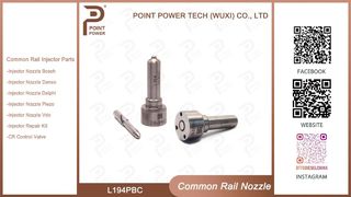 Boquilla Common Rail L194PBC para inyector Volvo D13 FH/MACK Delphi BEBE4D24003 21371672
