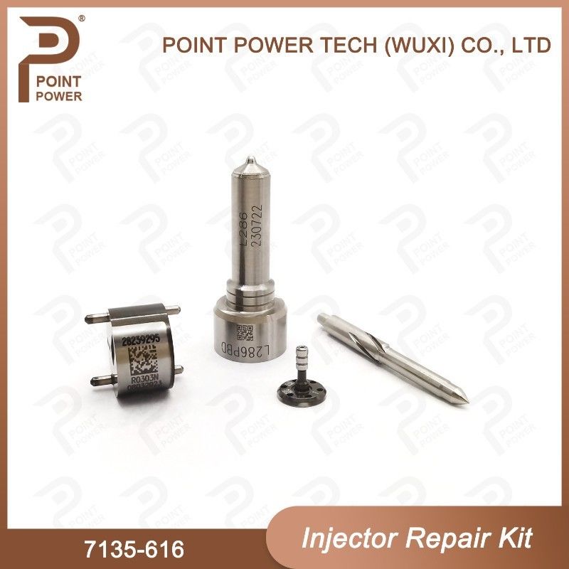 7135-616 Kit de reparación del inyector Delphi para el inyector RENAULT 28237259 Kit de inyección con boquilla L286PBD
