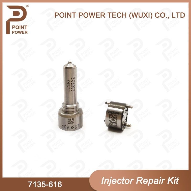 7135-616 Kit de reparación del inyector Delphi para el inyector RENAULT 28237259 Kit de inyección con boquilla L286PBD