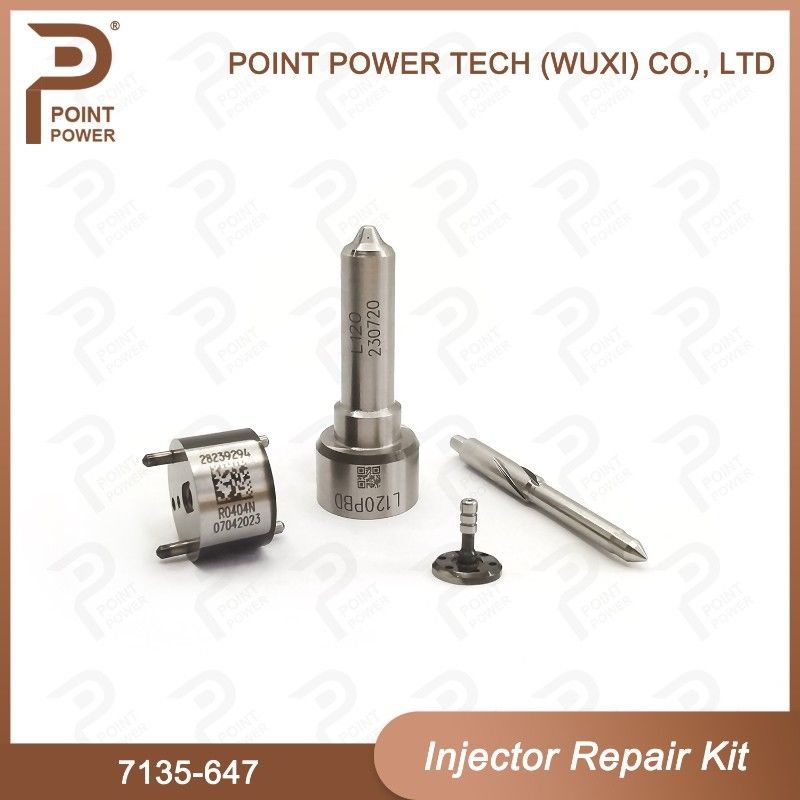7135-647 Kit de reparación del inyector Delphi para el inyector 28232248 Kit de válvula de boquilla con boquilla L120PBD