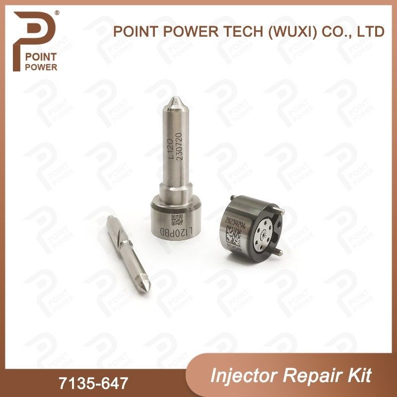 7135-647 Kit de reparación del inyector Delphi para el inyector 28232248 Kit de válvula de boquilla con boquilla L120PBD