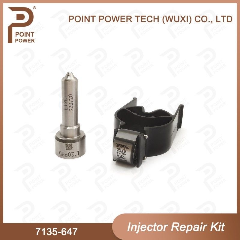 7135-647 Kit de reparación del inyector Delphi para el inyector 28232248 Kit de válvula de boquilla con boquilla L120PBD