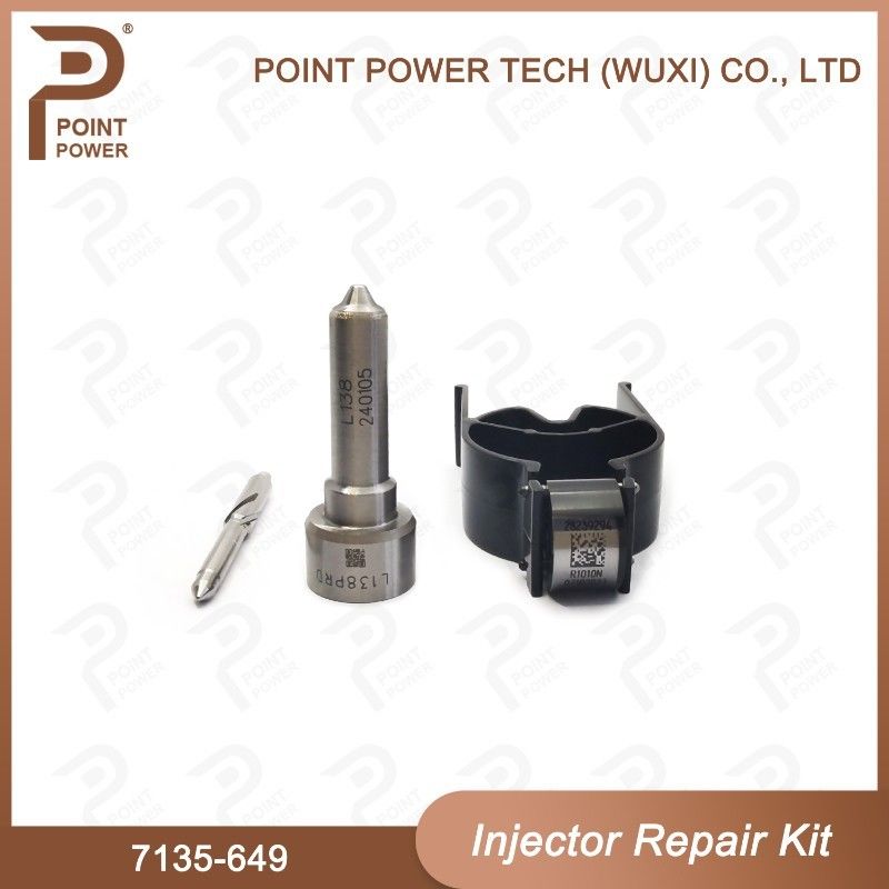 7135-649 Kit de reparación del inyector Delphi con boquilla L138PRD y 28239294 Kit de válvula de control