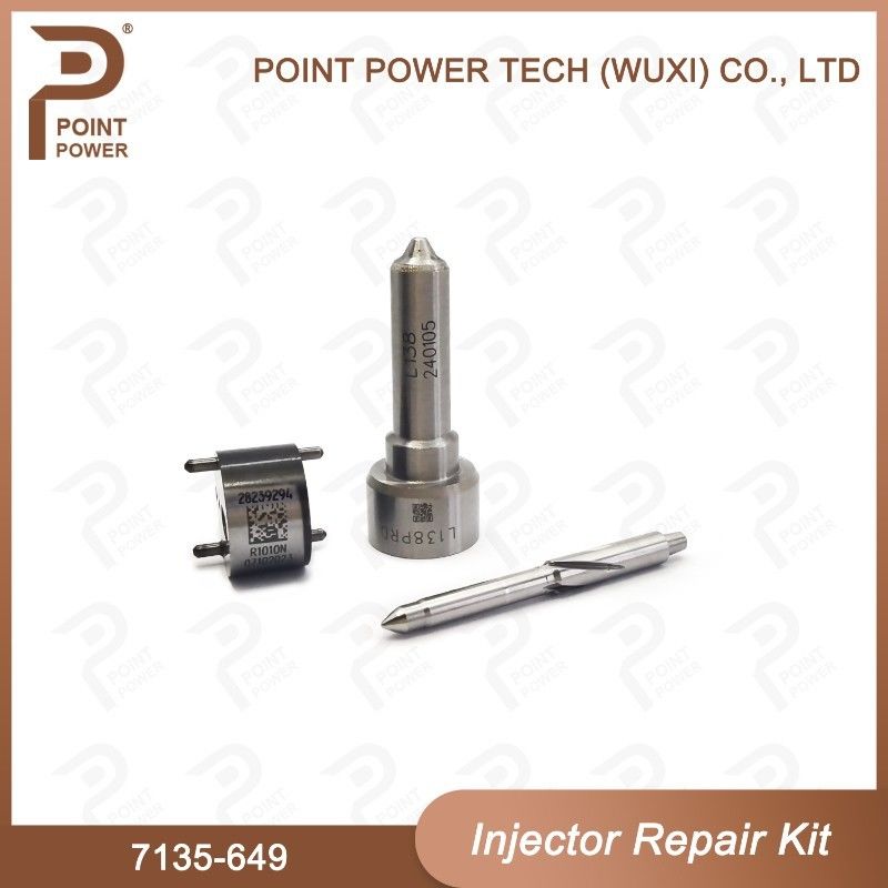 7135-649 Kit de reparación del inyector Delphi con boquilla L138PRD y 28239294 Kit de válvula de control
