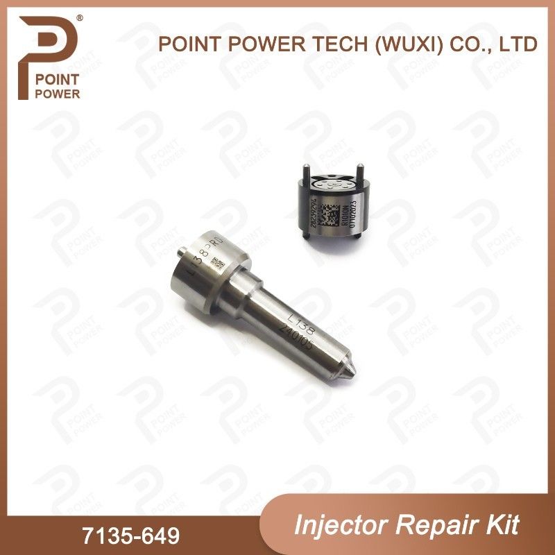 7135-649 Kit de reparación del inyector Delphi con boquilla L138PRD y 28239294 Kit de válvula de control