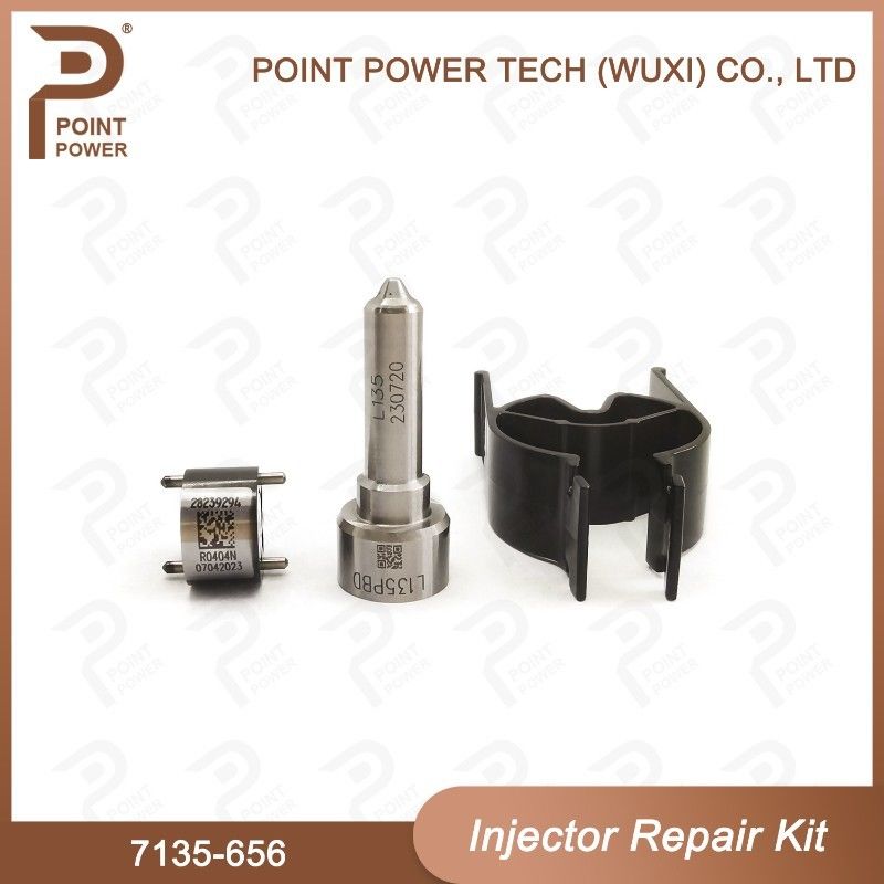 7135-656 Kit de reparación del inyector Delphi para el inyector R00504Z Kit de válvula de boquilla con boquilla L135PBD