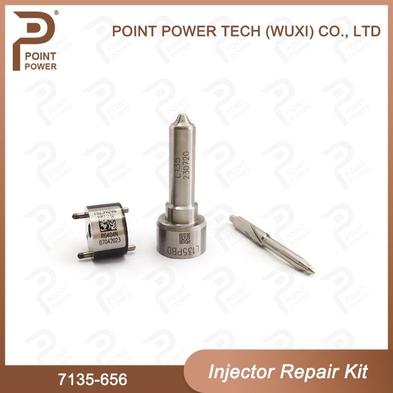 7135-656 Kit de reparación del inyector Delphi para el inyector R00504Z Kit de válvula de boquilla con boquilla L135PBD