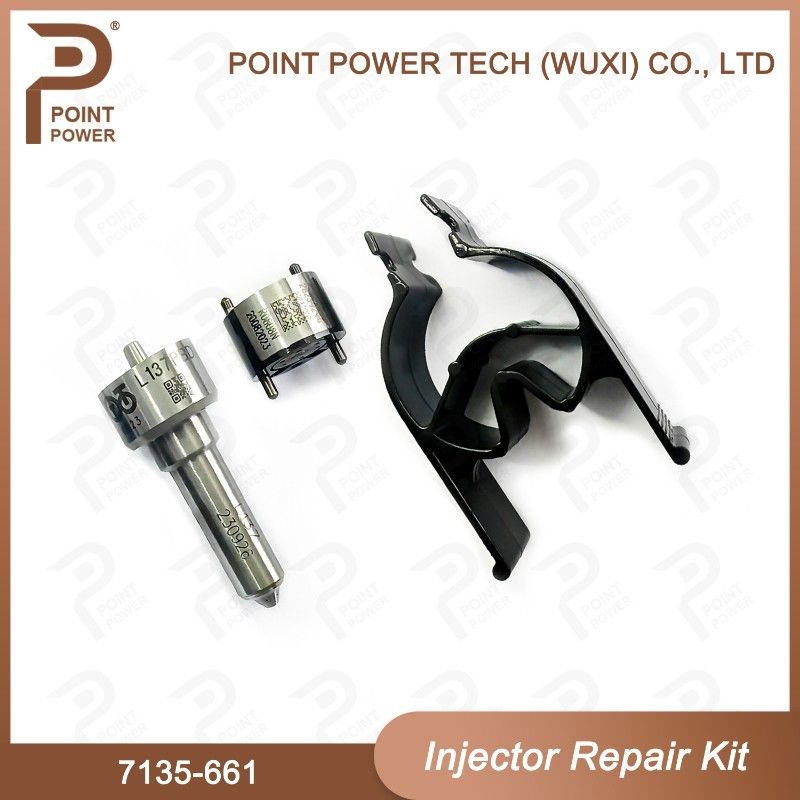 7135-661 Kit de reparación del inyector Delphi con boquilla L137PBD y 28239294 Kit de boquilla de válvula de control-CVA