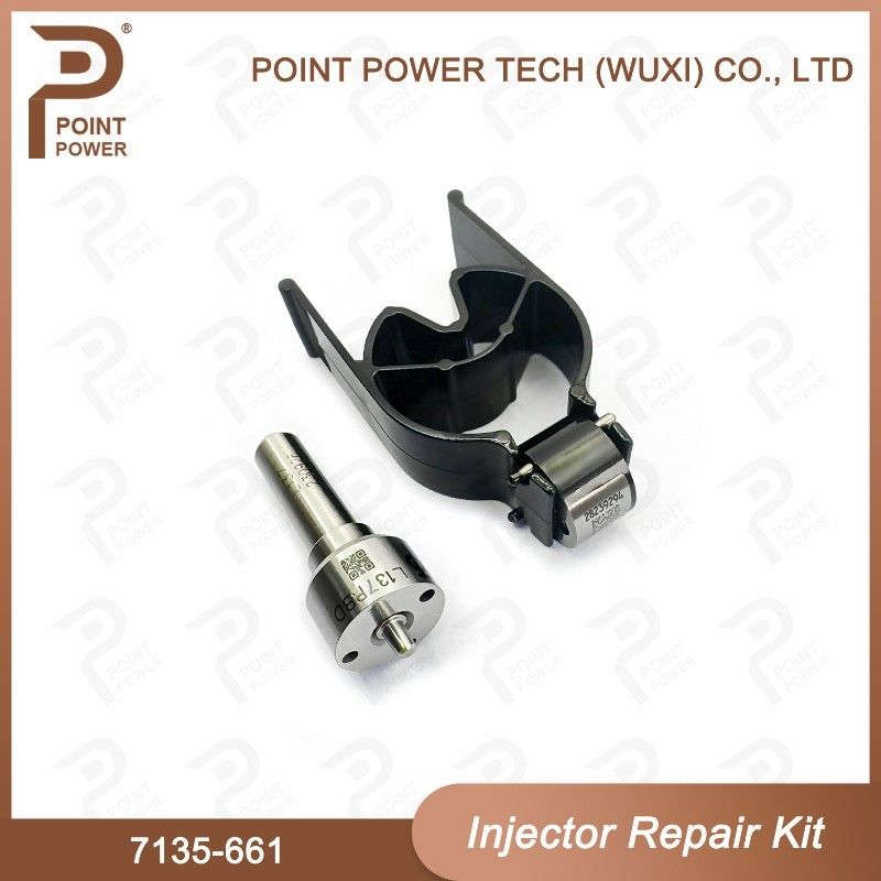 7135-661 Kit de reparación del inyector Delphi con boquilla L137PBD y 28239294 Kit de boquilla de válvula de control-CVA