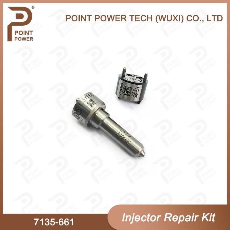7135-661 Kit de reparación del inyector Delphi con boquilla L137PBD y 28239294 Kit de boquilla de válvula de control-CVA