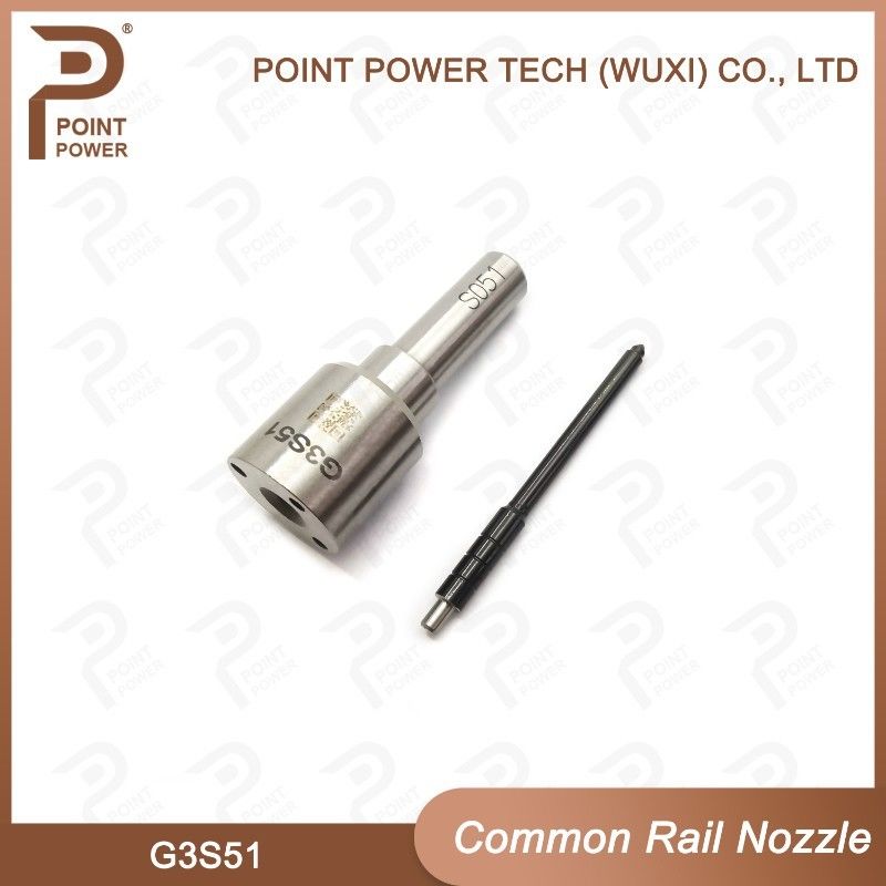 Boquilla de inyección de combustible diesel G3S51 Boquilla de tren común Denso para inyectores 295050-1050 16600-5X30A