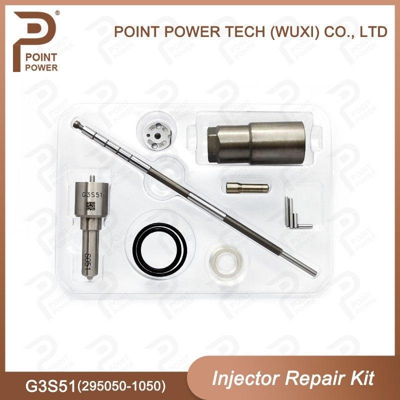 Kit de reparación de alta velocidad de acero denso para el inyector 295050-1050 16600-5X30A G3S51 kits de reparación de inyectores diesel