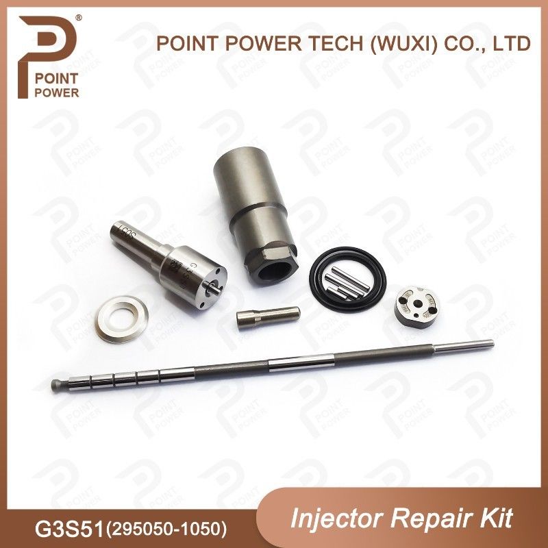 Kit de reparación de alta velocidad de acero denso para el inyector 295050-1050 16600-5X30A G3S51 kits de reparación de inyectores diesel