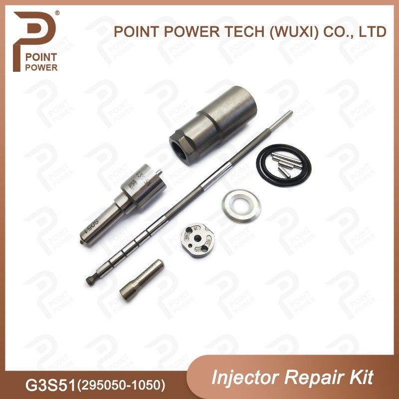 Kit de reparación de alta velocidad de acero denso para el inyector 295050-1050 16600-5X30A G3S51 kits de reparación de inyectores diesel