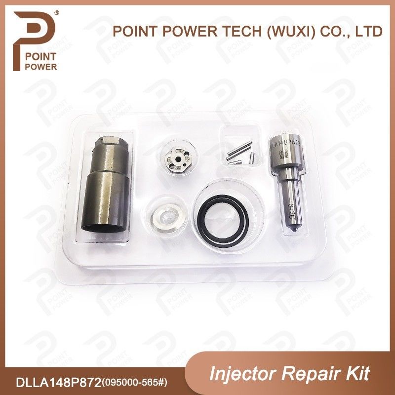 Kit de reparación para Nissan-Navara 095000-5650/5655 con DLLA148P872 Conjunto de reparación del inyector de combustible de la boquilla del tren común