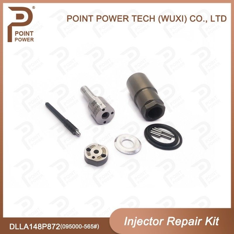 Kit de reparación para Nissan-Navara 095000-5650/5655 con DLLA148P872 Conjunto de reparación del inyector de combustible de la boquilla del tren común