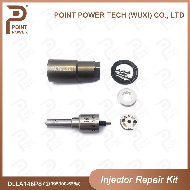 Kit de reparación para Nissan-Navara 095000-5650/5655 con DLLA148P872 Conjunto de reparación del inyector de combustible de la boquilla del tren común