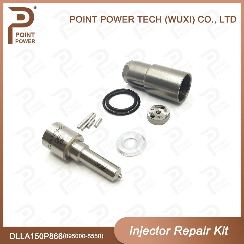 Kit de reparación para HYUNDAI COUNTY 3.9d 095000-555#/831# Con boquilla de tren común DLLA150P866
