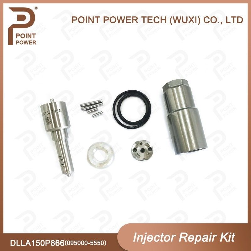 Kit de reparación para HYUNDAI COUNTY 3.9d 095000-555#/831# Con boquilla de tren común DLLA150P866