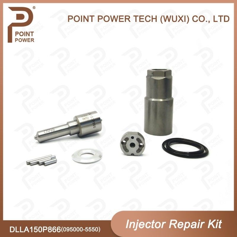 Kit de reparación para HYUNDAI COUNTY 3.9d 095000-555#/831# Con boquilla de tren común DLLA150P866