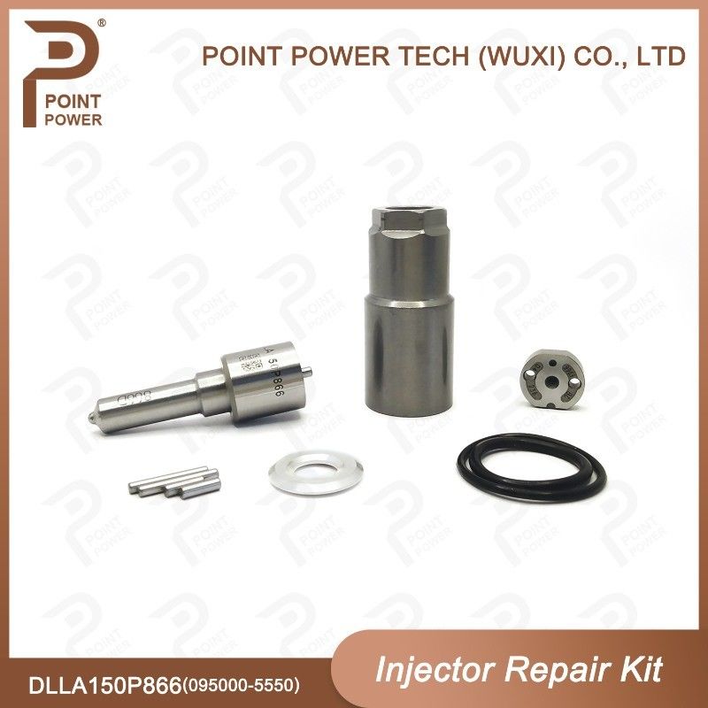 Kit de reparación para HYUNDAI COUNTY 3.9d 095000-555#/831# Con boquilla de tren común DLLA150P866
