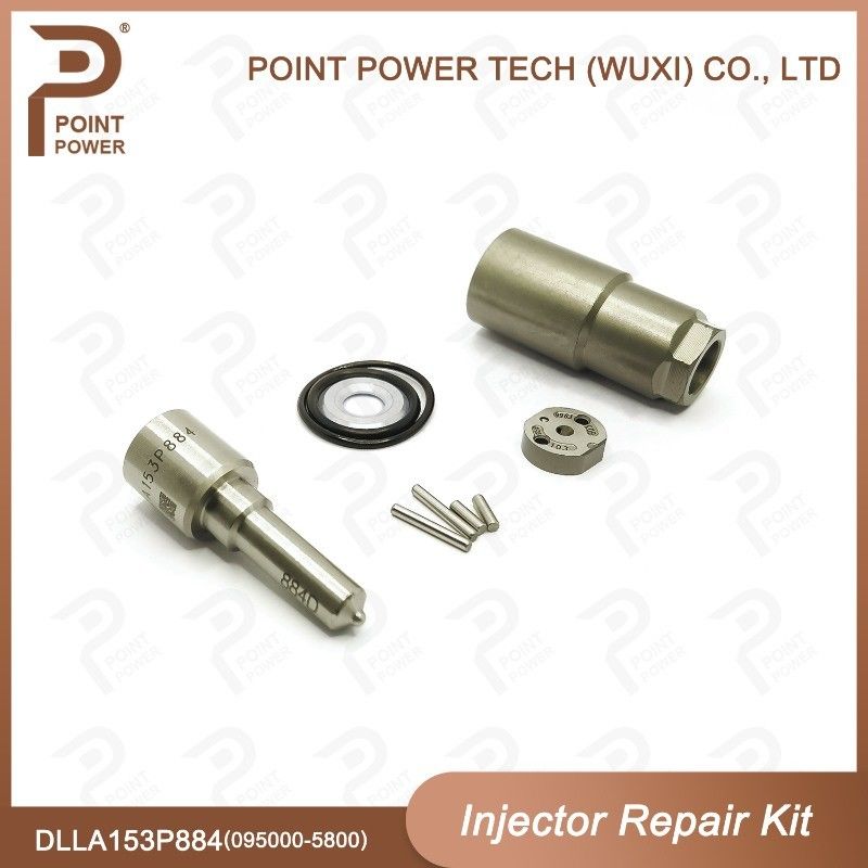 Kit de reparación de inyectores Denso para inyectores 095000-5800/5801 con boquilla DLLA153P884