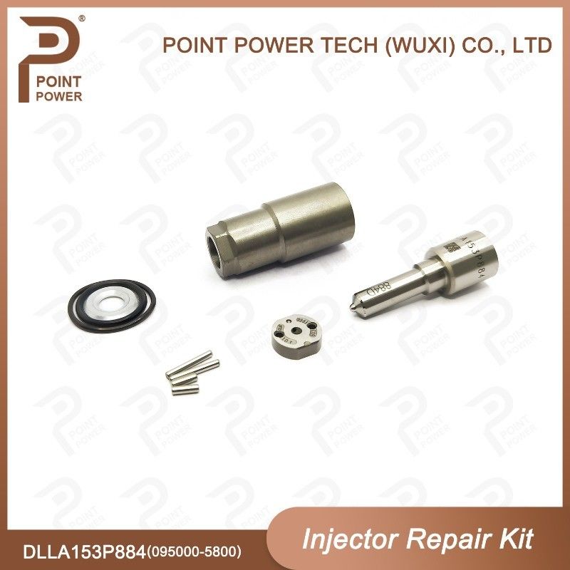 Kit de reparación de inyectores Denso para inyectores 095000-5800/5801 con boquilla DLLA153P884