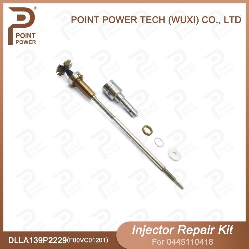 Kit de reparación de inyectores Bosch para inyectores 0445110418 Boquilla DLLA139P2229 Y F00VC01201