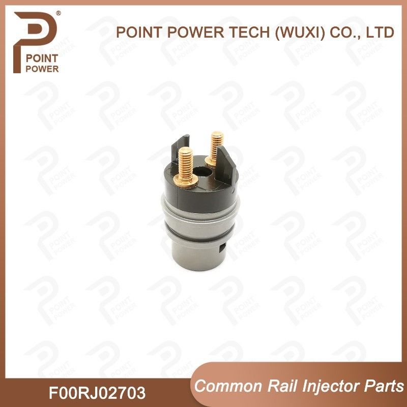 Válvula de solenoide de inyección Bosch Common Rail F00RJ02703 F 00R J02 703 piezas de ferrocarril común