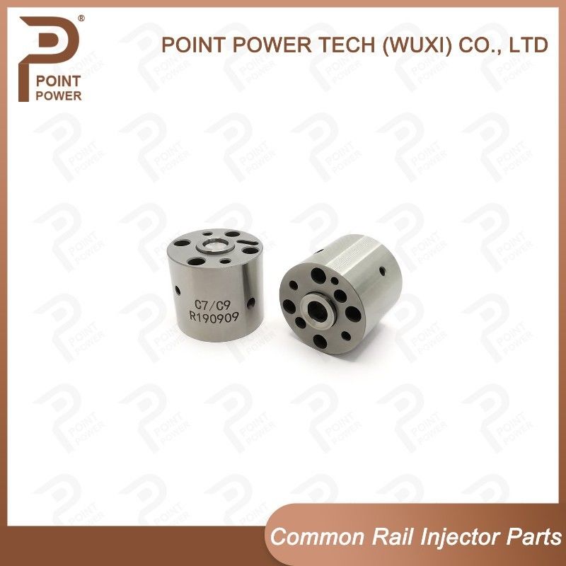 Válvula de bobina de inyector de acero Common Rail para inyectores C7/C9 ISO9001 piezas de inyector de combustible diesel