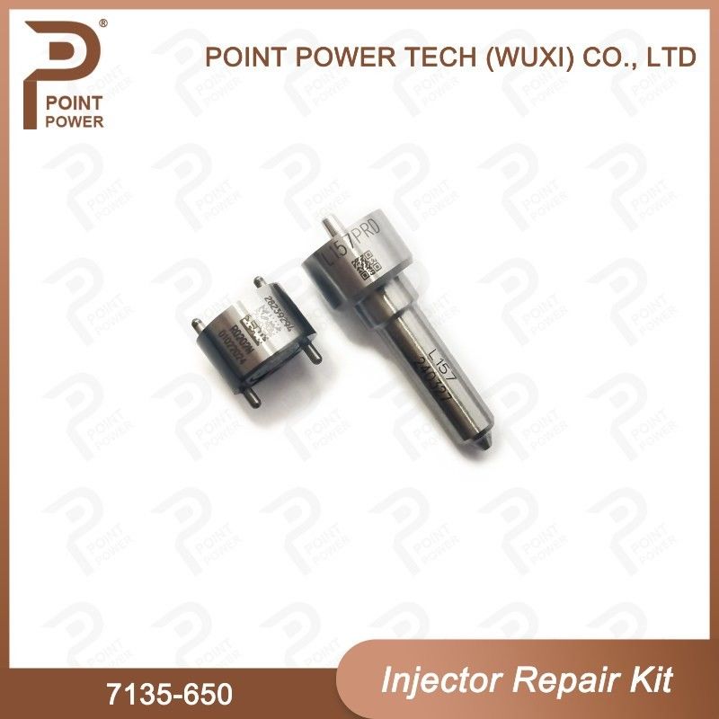 Kit de reparación del inyector Delphi 7135-650 con una boquilla de 157PRD y una válvula de control 28239294/28538389