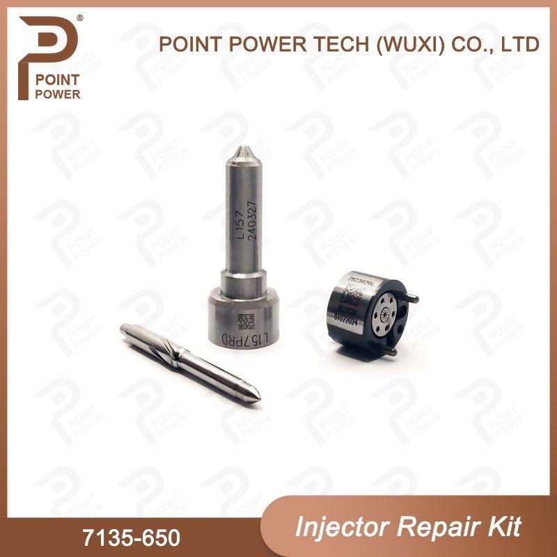Kit de reparación del inyector Delphi 7135-650 con una boquilla de 157PRD y una válvula de control 28239294/28538389