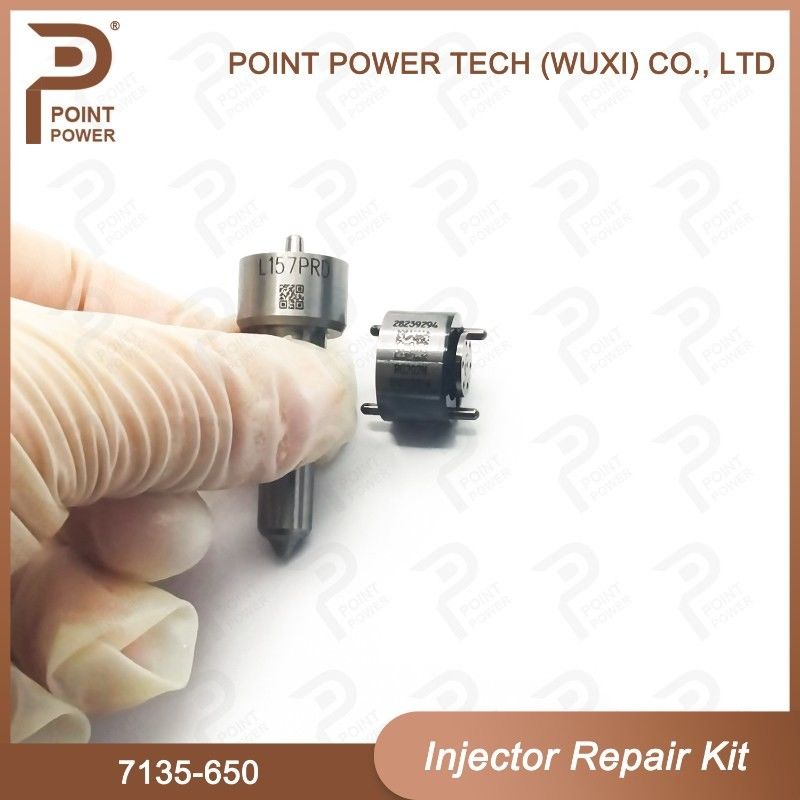 Kit de reparación del inyector Delphi 7135-650 con una boquilla de 157PRD y una válvula de control 28239294/28538389
