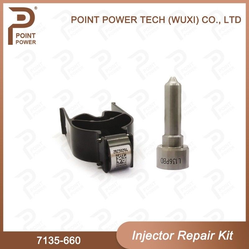 7135-660 Kit de reparación, para inyector# R03001d, Kit de válvula de boquilla, Kit de boquilla de Cva aplicado HMC / KIA J2.9 CT