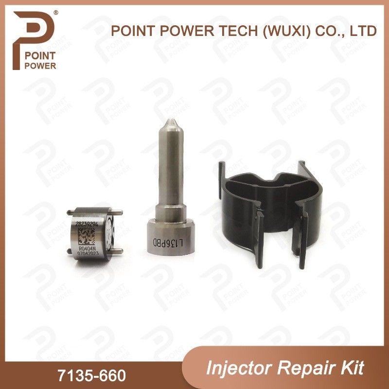 7135-660 Kit de reparación, para inyector# R03001d, Kit de válvula de boquilla, Kit de boquilla de Cva aplicado HMC / KIA J2.9 CT