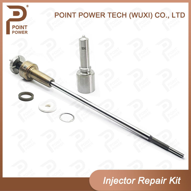 Kits de reparación Bosch incluyen boquilla #DLLA155P2400 y válvula #F00VC01516 para inyector 0445110574