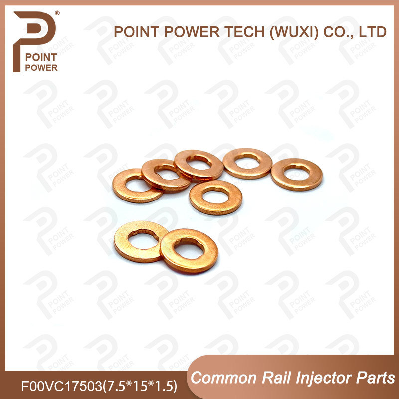 F00VC17503 Injector Nozzle Copper Washer F00V C17 503 Size 7.5*15*1.5 Diesel Sprayer Gasket For Shim