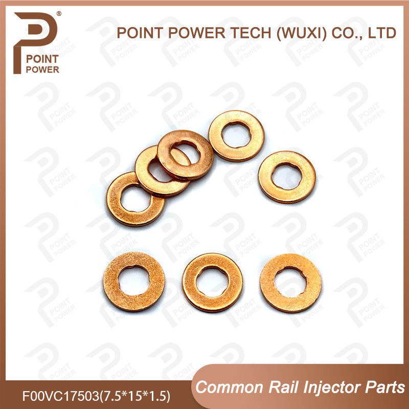 F00VC17503 Injector Nozzle Copper Washer F00V C17 503 Size 7.5*15*1.5 Diesel Sprayer Gasket For Shim