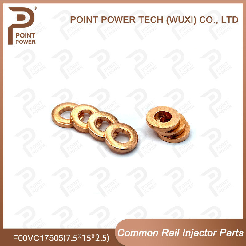 Fuel Injector Copper Washer F00VC17505 (7.5*15*2.5) Nozzle Shims F00V C17 505