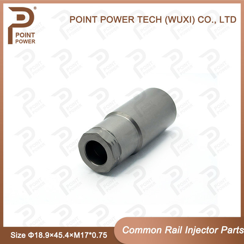 Tamaño de la tuerca de la tapa de la boquilla piezoeléctrica del inyector Common Rail Φ18.9×45.4×M17*0.75 para inyector piezoeléctrico