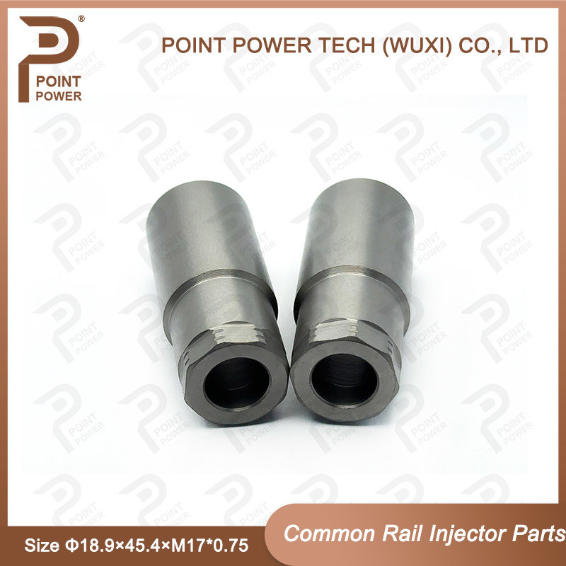 Tamaño de la tuerca de la tapa de la boquilla piezoeléctrica del inyector Common Rail Φ18.9×45.4×M17*0.75 para inyector piezoeléctrico