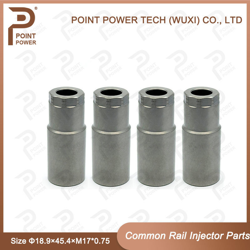 Tamaño de la tuerca de la tapa de la boquilla piezoeléctrica del inyector Common Rail Φ18.9×45.4×M17*0.75 para inyector piezoeléctrico
