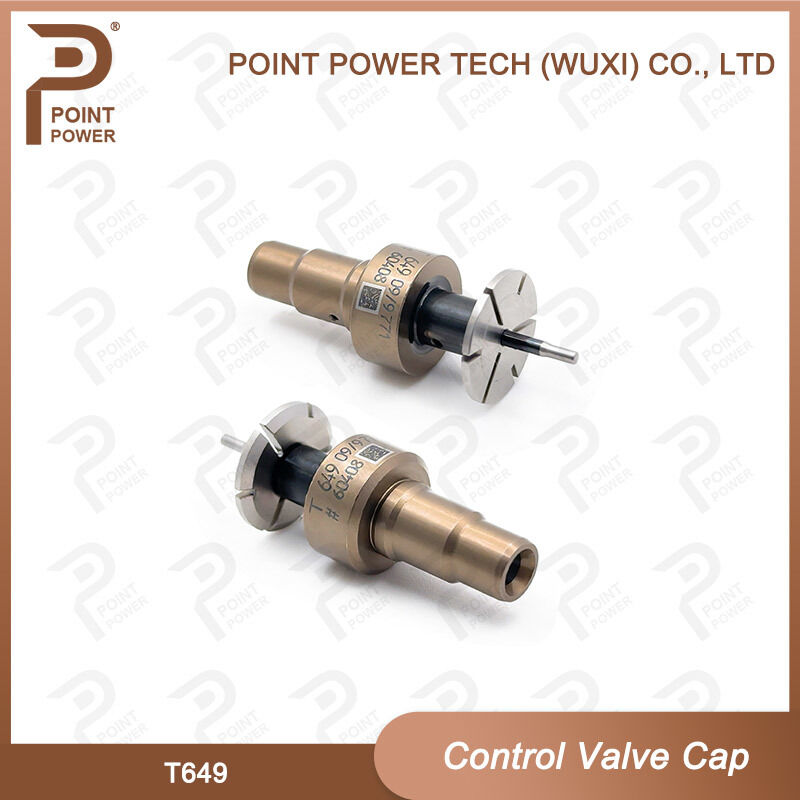 T649 Common Rail Injector Control Valve Cap For Injector 0445110993 / 994 / 33800-4A200