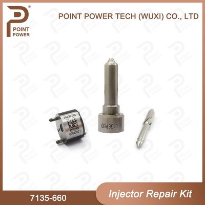 7135-660 Kit de reparación, para inyector# R03001d, Kit de válvula de boquilla, Kit de boquilla de Cva aplicado HMC / KIA J2.9 CT