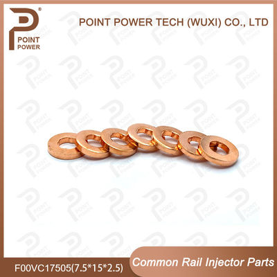 Fuel Injector Copper Washer F00VC17505 (7.5*15*2.5) Nozzle Shims F00V C17 505